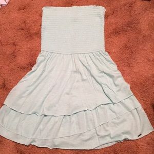 Hollister strapless dress